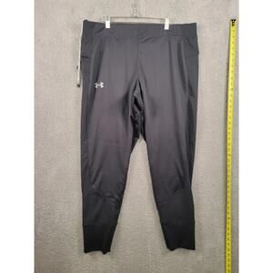 Mens 2XL Under Armour ColdGear Reactor Run SP Pants Black 1317476-001